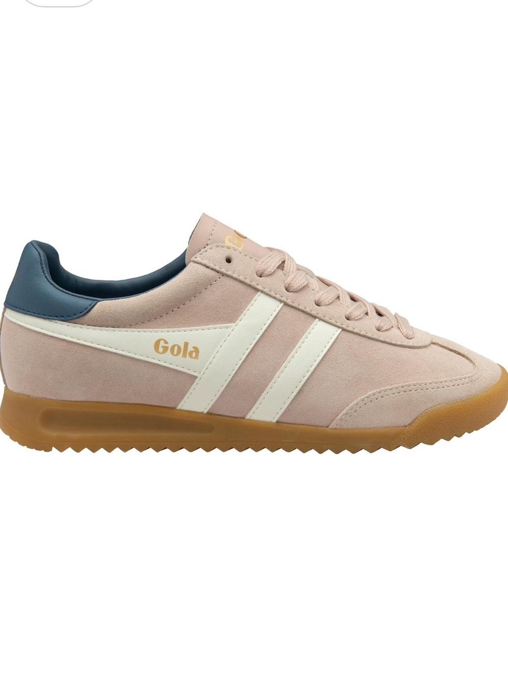 Gola Pink Ladies Torpedo Leather Lace-Up Trainers